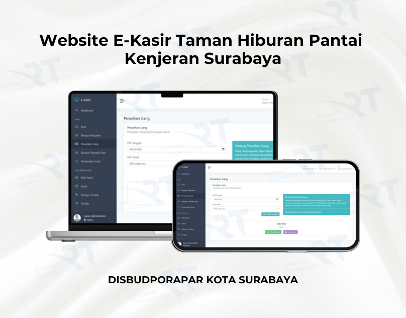 E-Kasir Taman Hiburan Pantai Kenjeran Surabaya