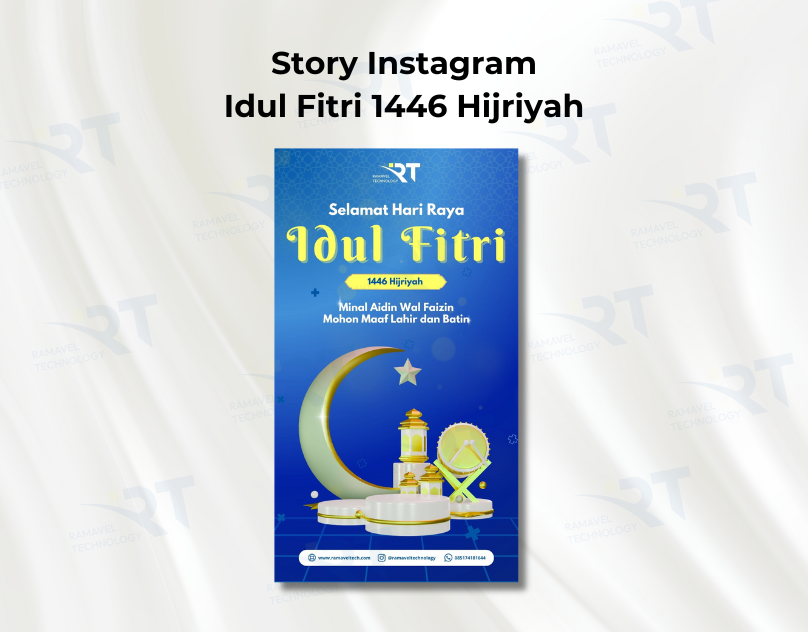Story Instagram Hari Raya Idul Fitri 1446H