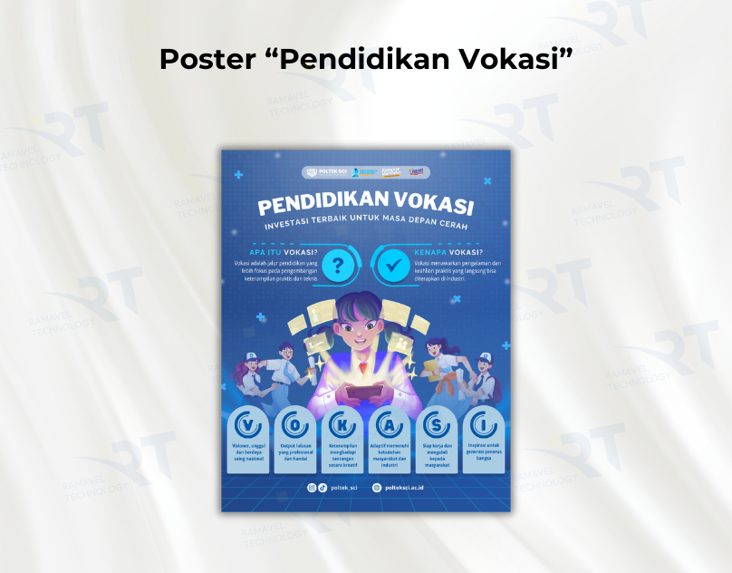 Poster "Pendidikan Vokasi"