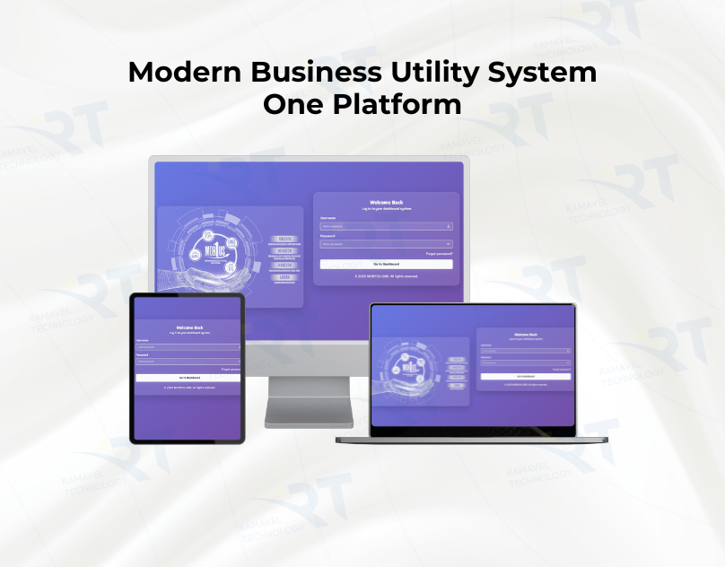 Modern Business Utility System One Platform - Mobyus One