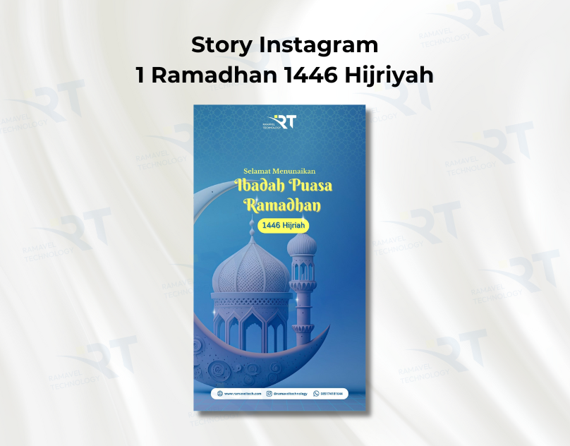 Story Instagram 1 Ramadhan 1446 Hijriyah