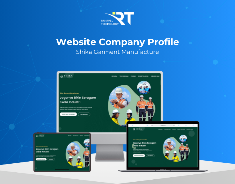 Website Company Profile Shika Garment Manufacture