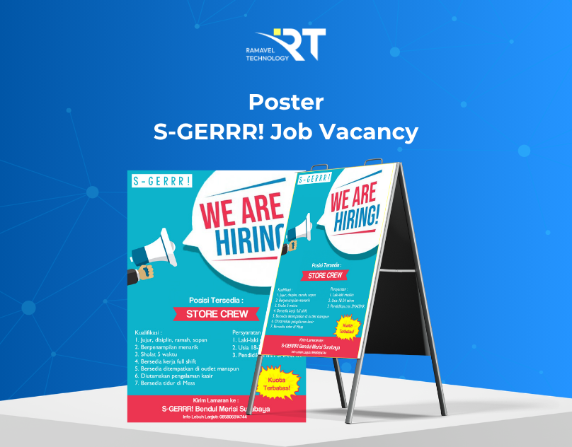 Poster S-GERRR! Job Vacancy