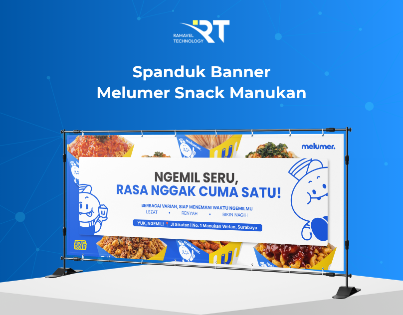 Banner Melumer Snack Manukan