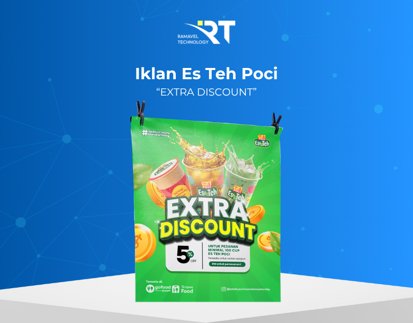 Iklan Es Teh Poci - “EXTRA DISCOUNT”