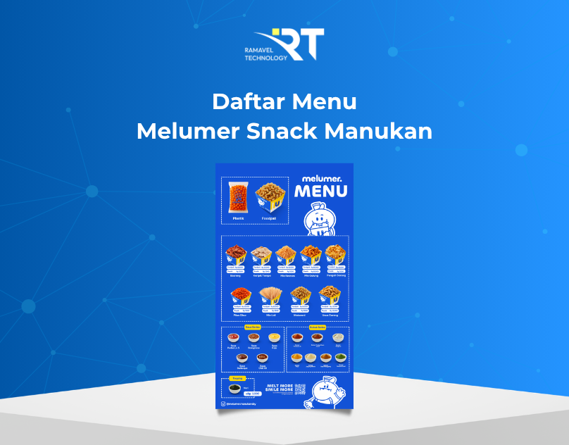 Daftar Menu Melumer Snack Manukan