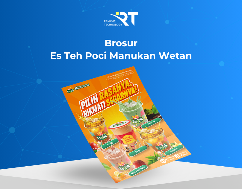 Brosur Es Teh Poci Manukan Wetan
