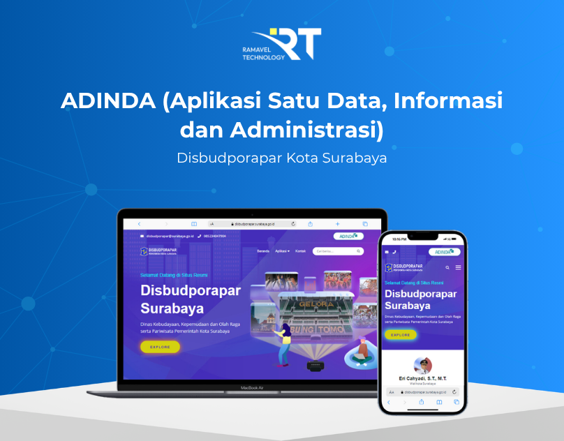 ADINDA - Aplikasi Satu Data, Informasi dan Administrasi Disbudporapar Surabaya